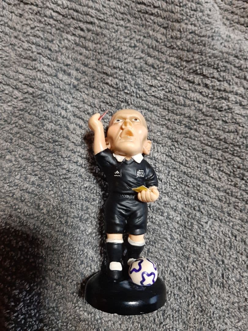 激レア デフォルメフィギュア コリーナ審判 プロスターズ サッカー