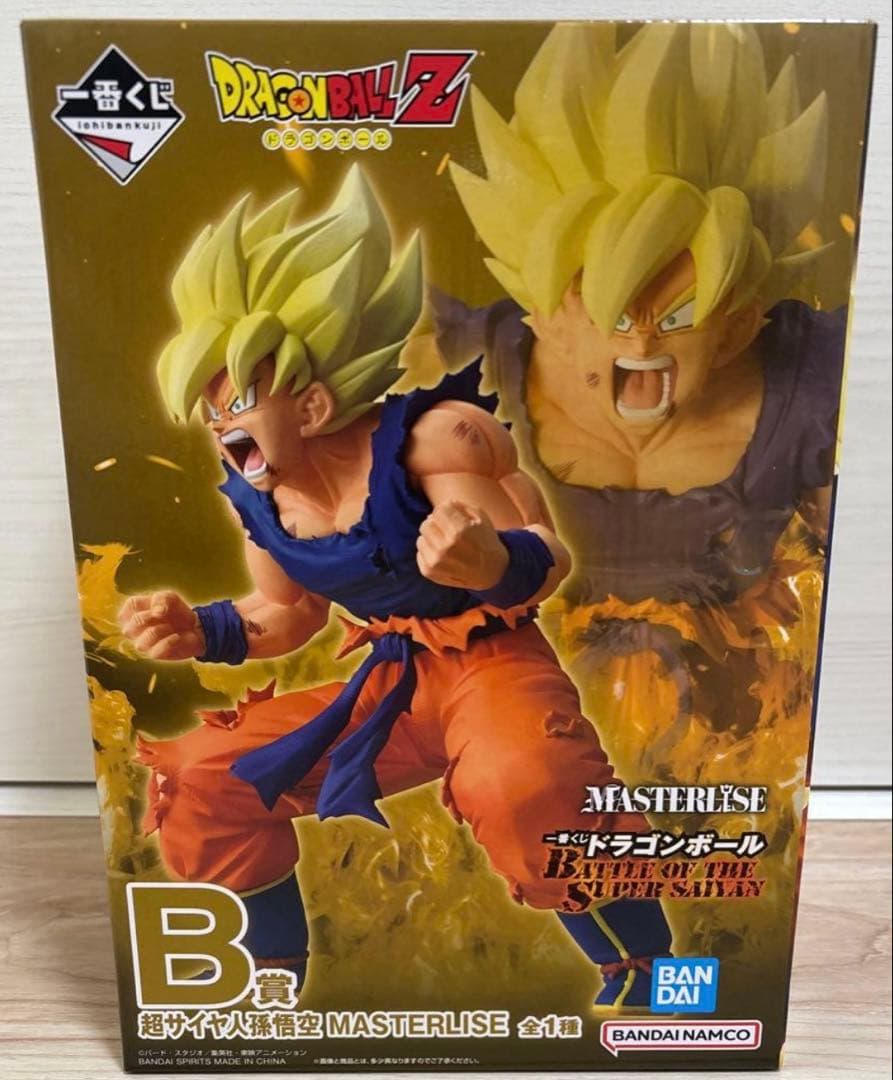 一番くじ ドラゴンボール B賞 超サイヤ人 孫悟空 MASTERLISE - メルカリ