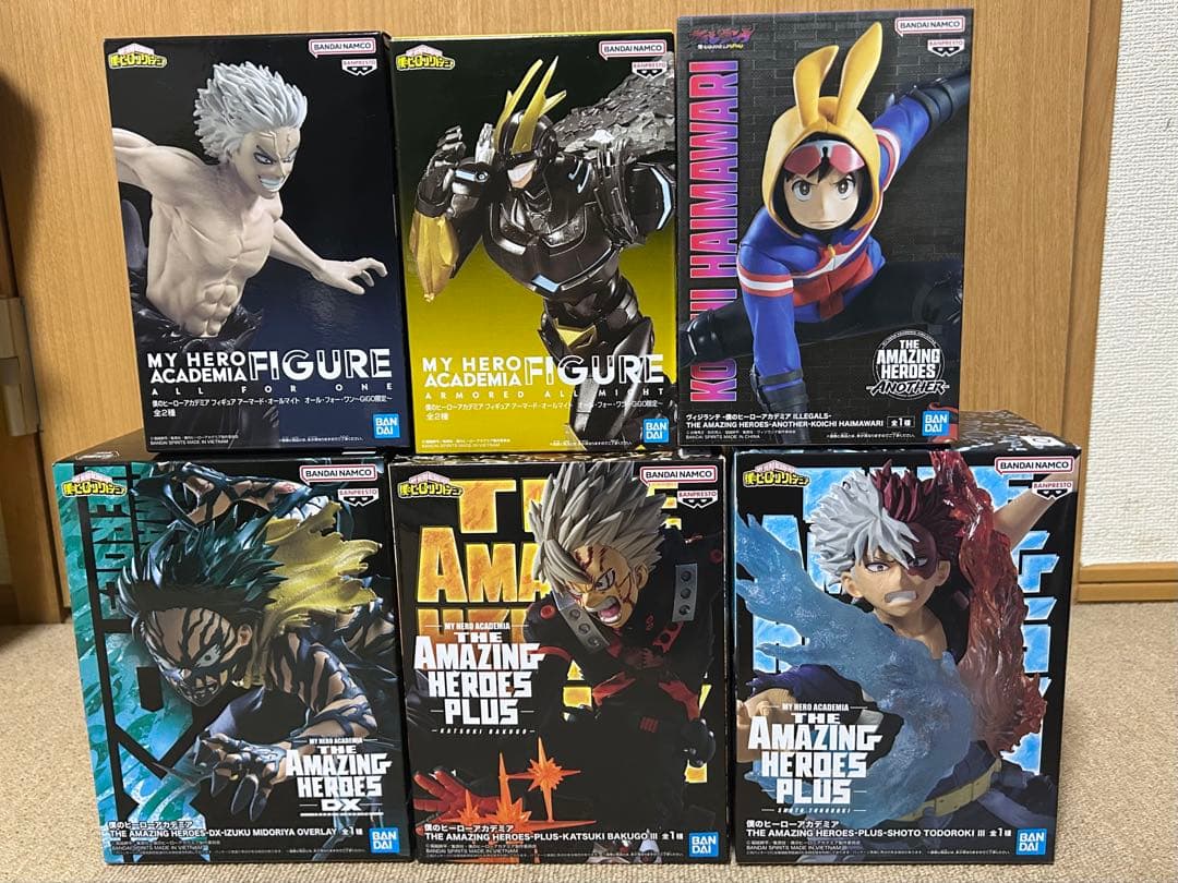 僕のヒーローアカデミア フィギュア6体セット
