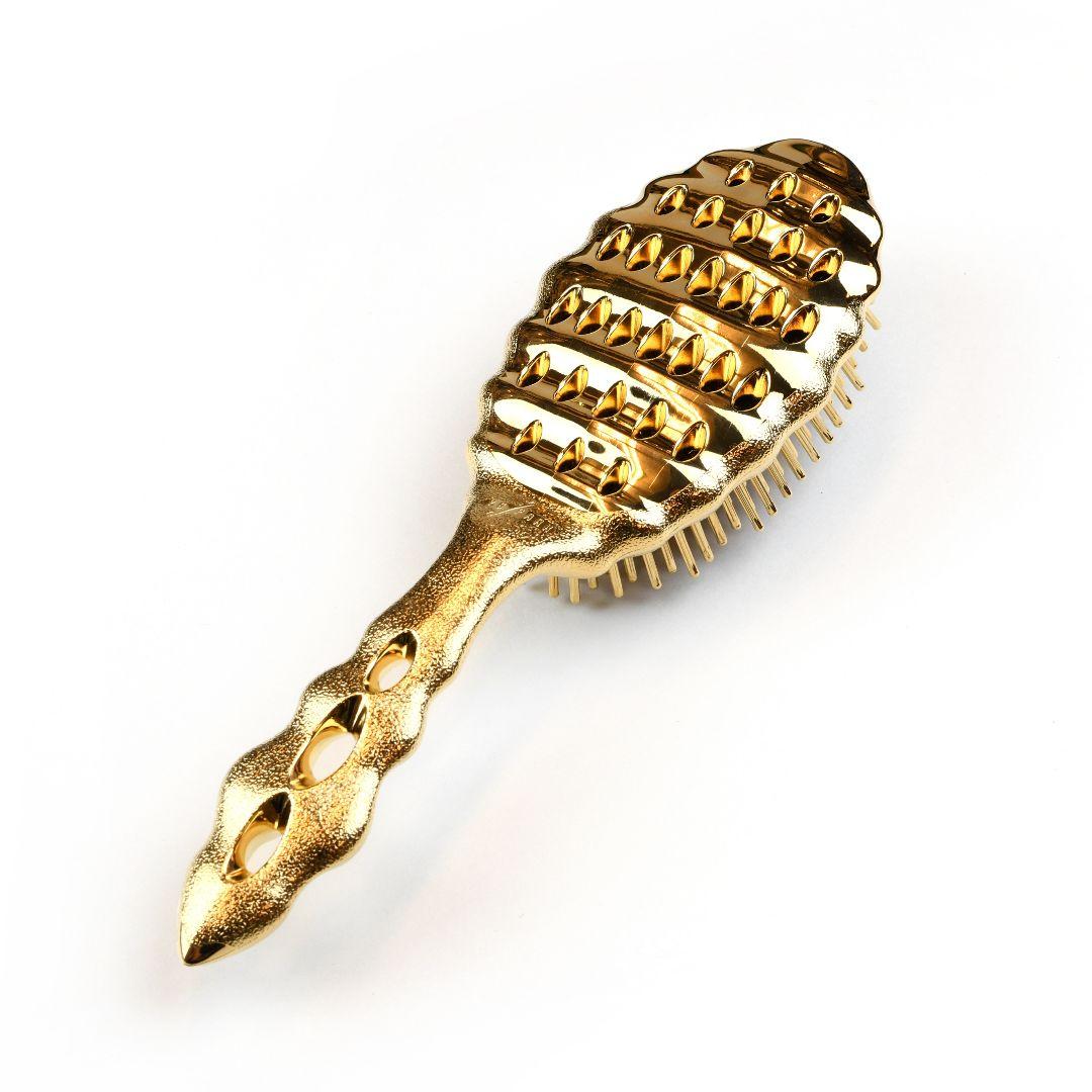 未使用】Y.S.PARKメタルパドルブラシ（ゴールド） - メルカリ