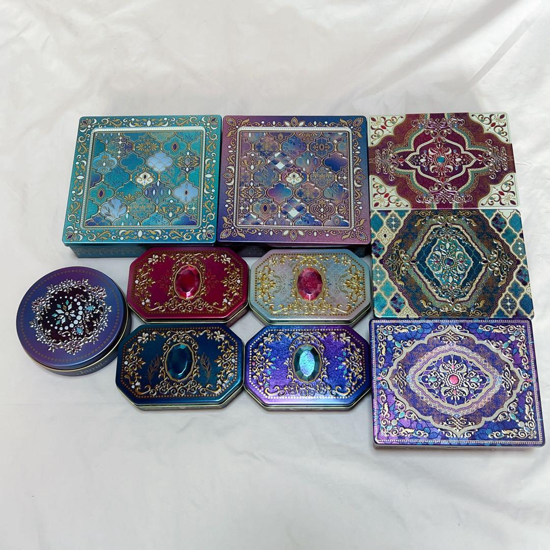 空き缶★ジャミーラ★まとめ売り10点 2025 ジャミーラ 空き缶 5種まとめ売り メリーチョコレート Jamila