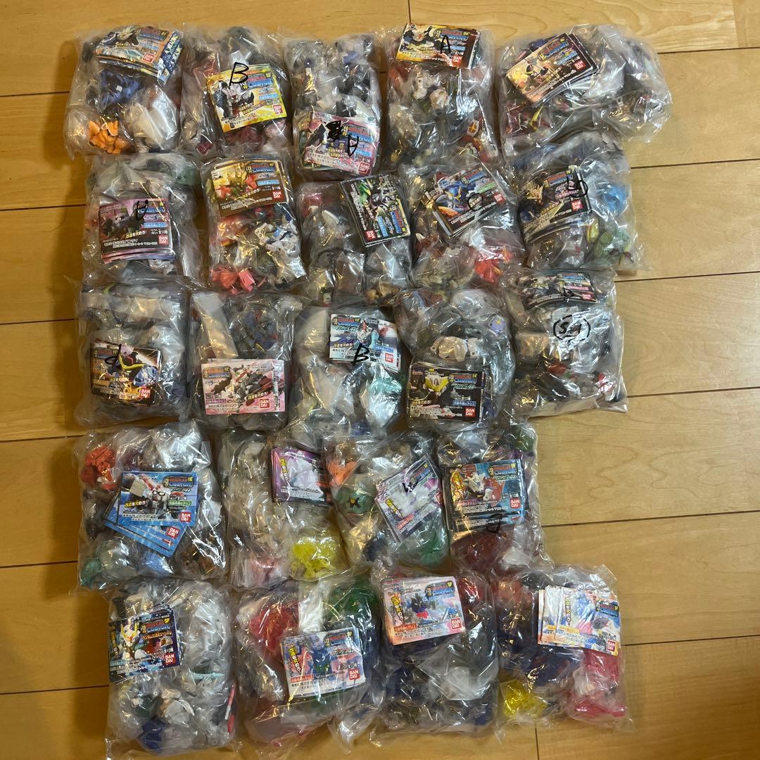バンダイ SDガンダムフルカラーカスタムフィギュア セット 未開封