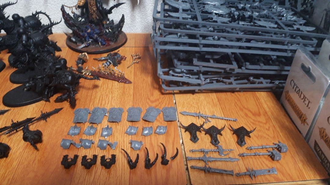 warhammer slave to darkness set 未組有 ジャンク - メルカリ