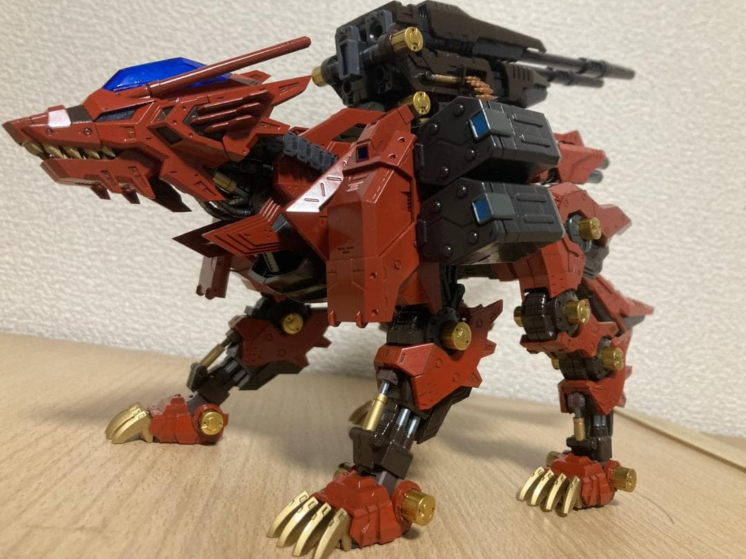 ゾイド ファイヤーヴォルフ 塗装仕上品 説明欄必読 RZ-046 ファイアーフォックス マーキングプラスVer.｜ゾイド -ZOIDS