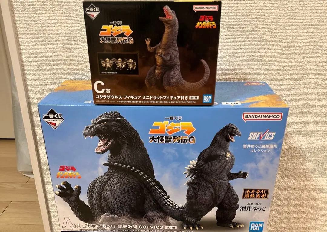 一番くじゴジラ大怪獣列伝G A賞C賞 おまけ付き全37点セット 一番くじ ゴジラ 大怪獣列伝G｜一番くじ倶楽部｜BANDAI SPIRITS公式 一