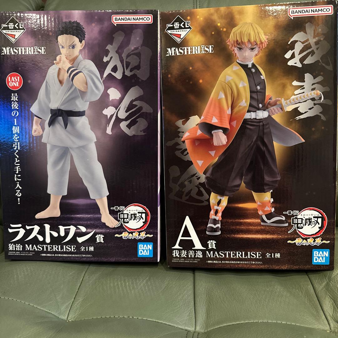 鬼滅の刃　雷の兄弟一番くじ　A賞　善逸、ラストワン賞　狛治　2点セット