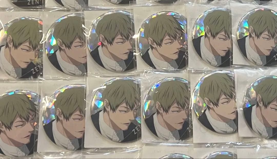 禪院直哉 缶バッジ ホログラム 呪術廻戦 12個