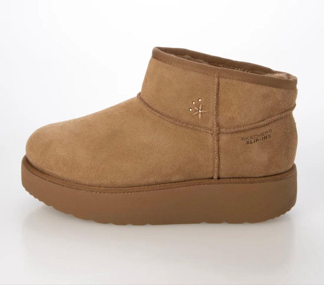 デ*ー様 スケッチャーズ スリップインズ キープコージー（CHESTNUT）