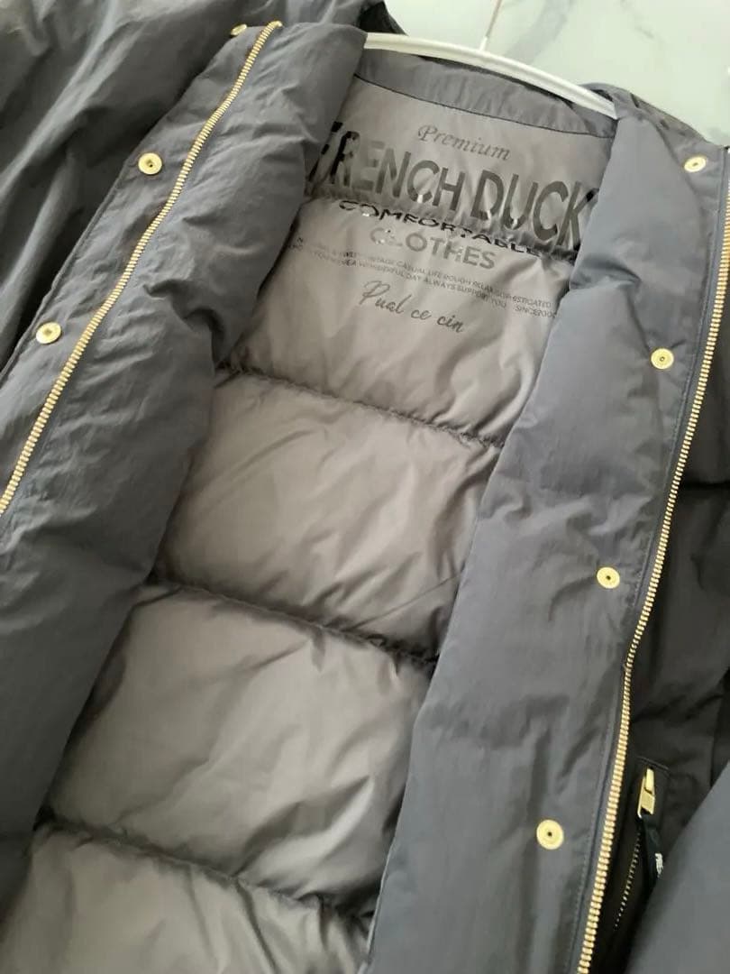 ピュアルセシン フレンチダックダウンサイドジップジャケット