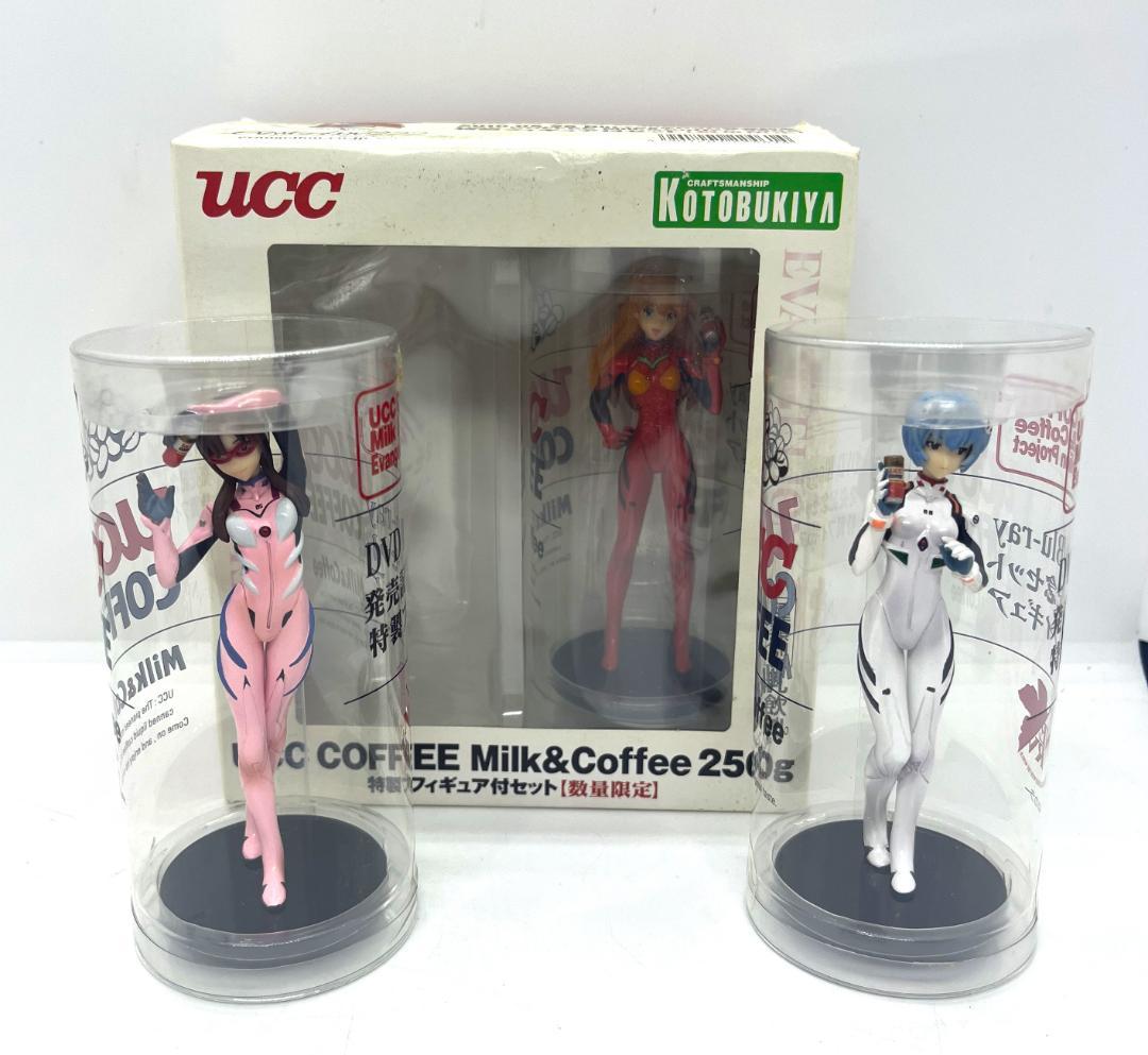 UCC エヴァンゲリオン フィギュア 3体セット 未使用保管品