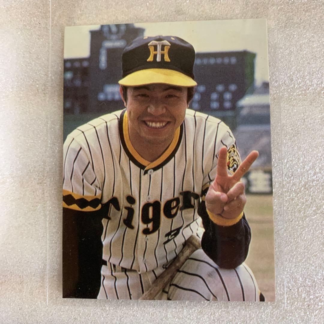 カルビープロ野球カード1979年阪神タイガース掛布雅之 - メルカリ