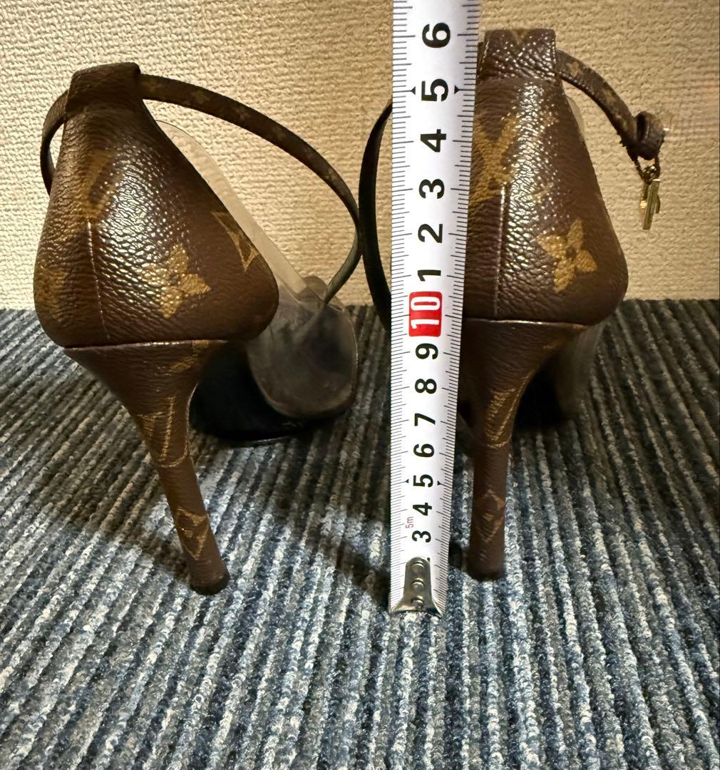 ルイヴィトン ブラウン ポインテッドトゥ ハイヒール - メルカリ