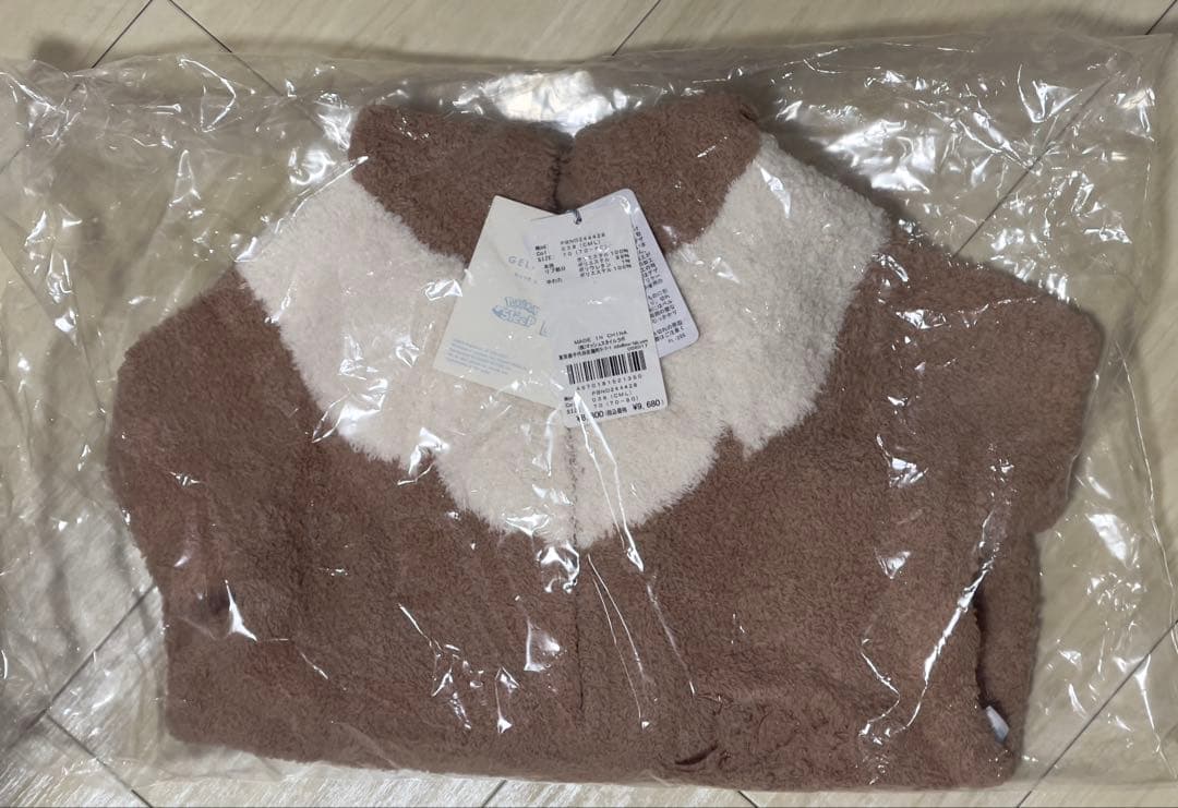 ジェラートピケ ベビモコ イーブイ ロンパース ポケモンスリープ】【メンズ】ベビモコ イーブイ パーカ＆ハーフパンツ