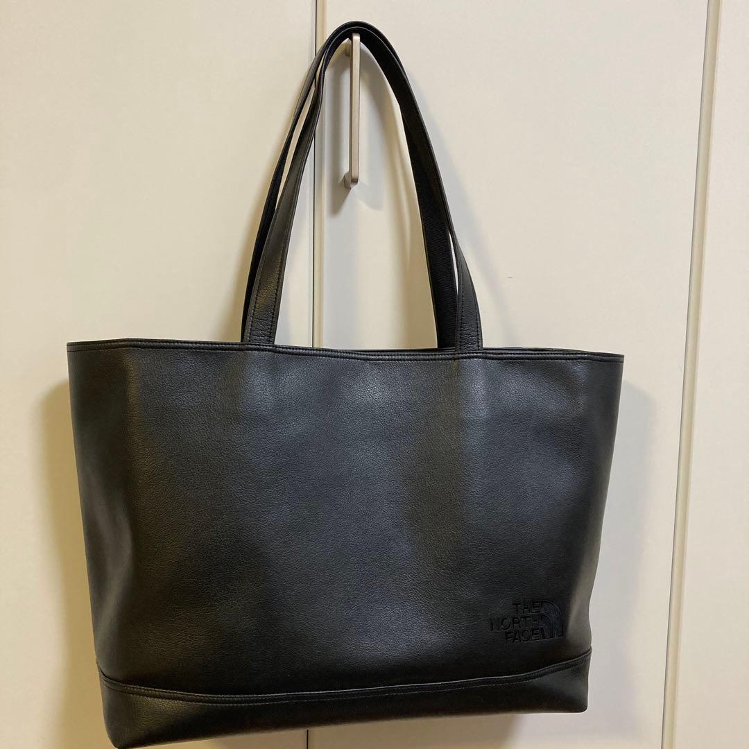 美品　THE NORTH FACE NM82427 チューニングレザー トート