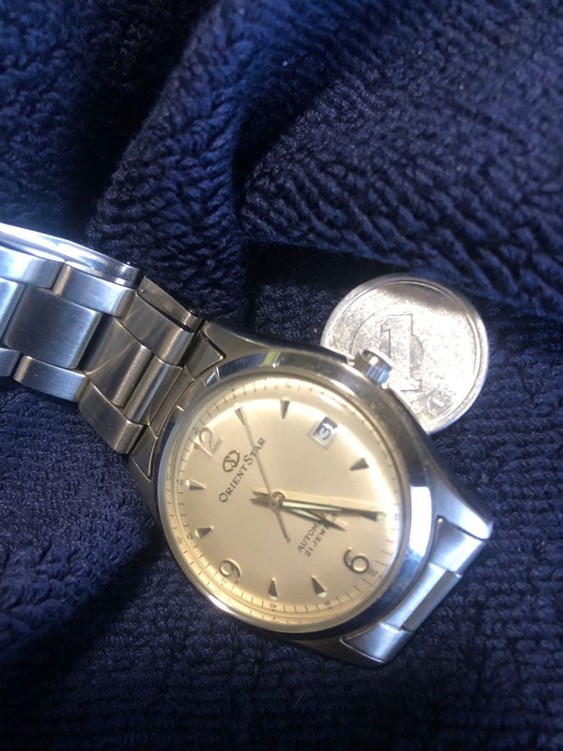 オリエント　スター　ジャンク Yahoo!オークション - オリエントスター 三角時計 メンズ ジャンク品