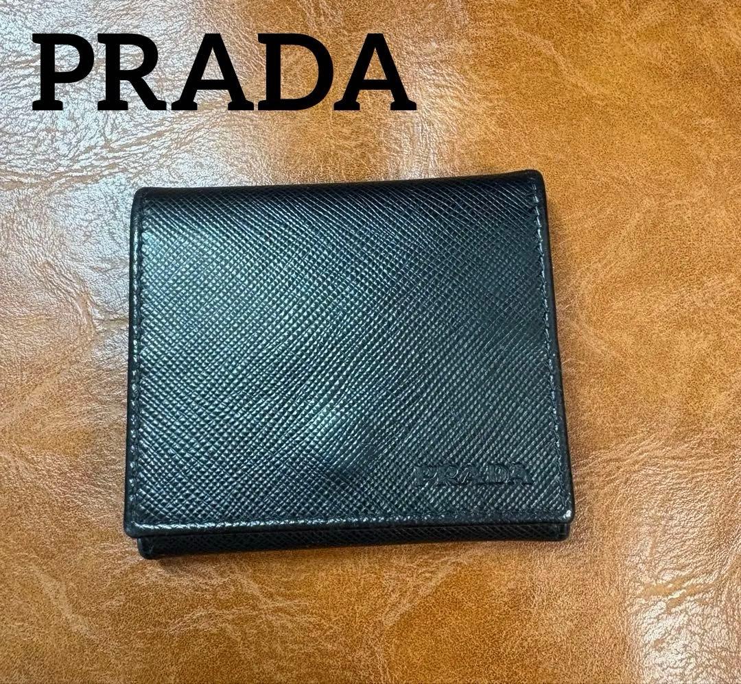 PRADA プラダ サフィアーノレザー ケース パース