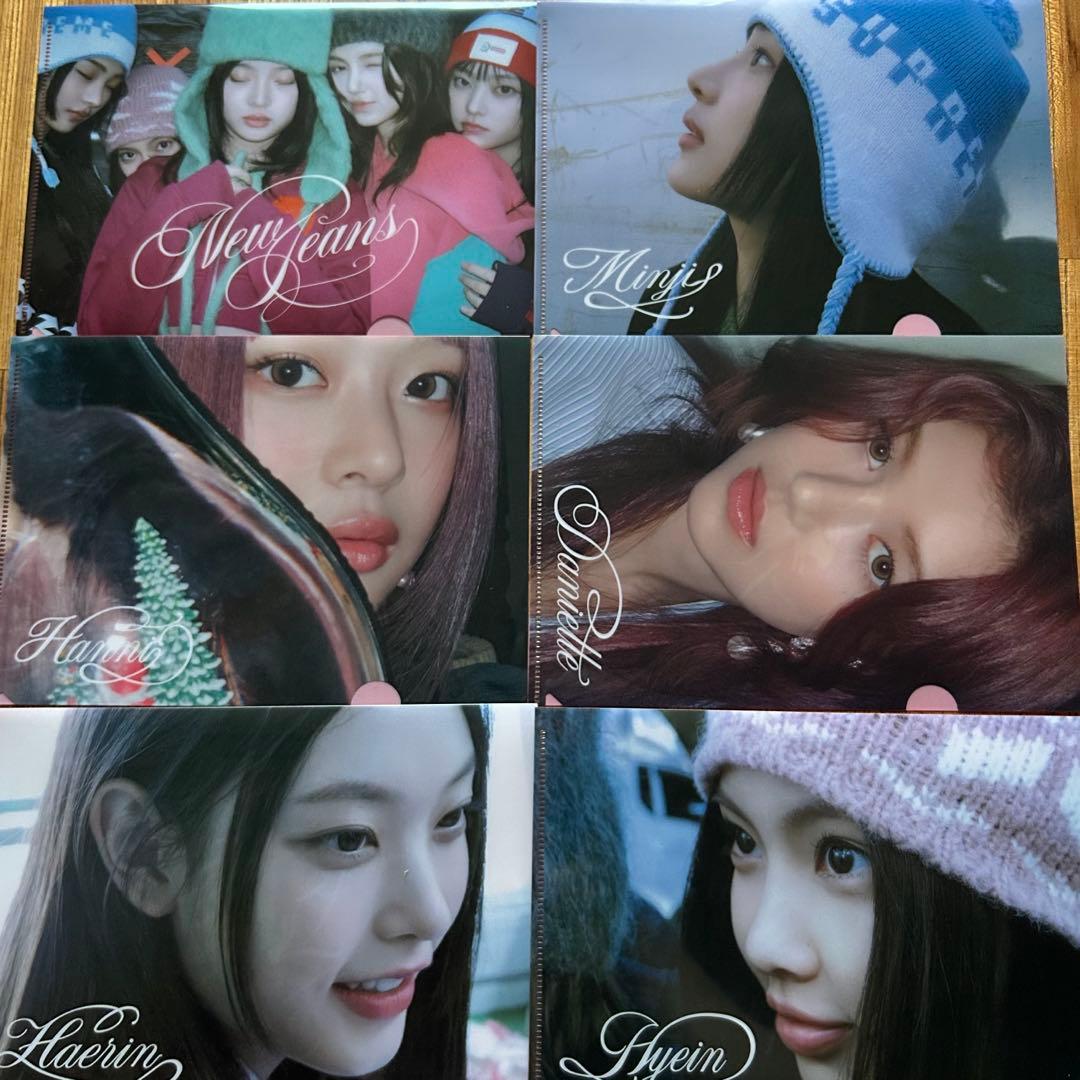 【抜けなし】 New Jeans omg 購入特典 クリアファイル