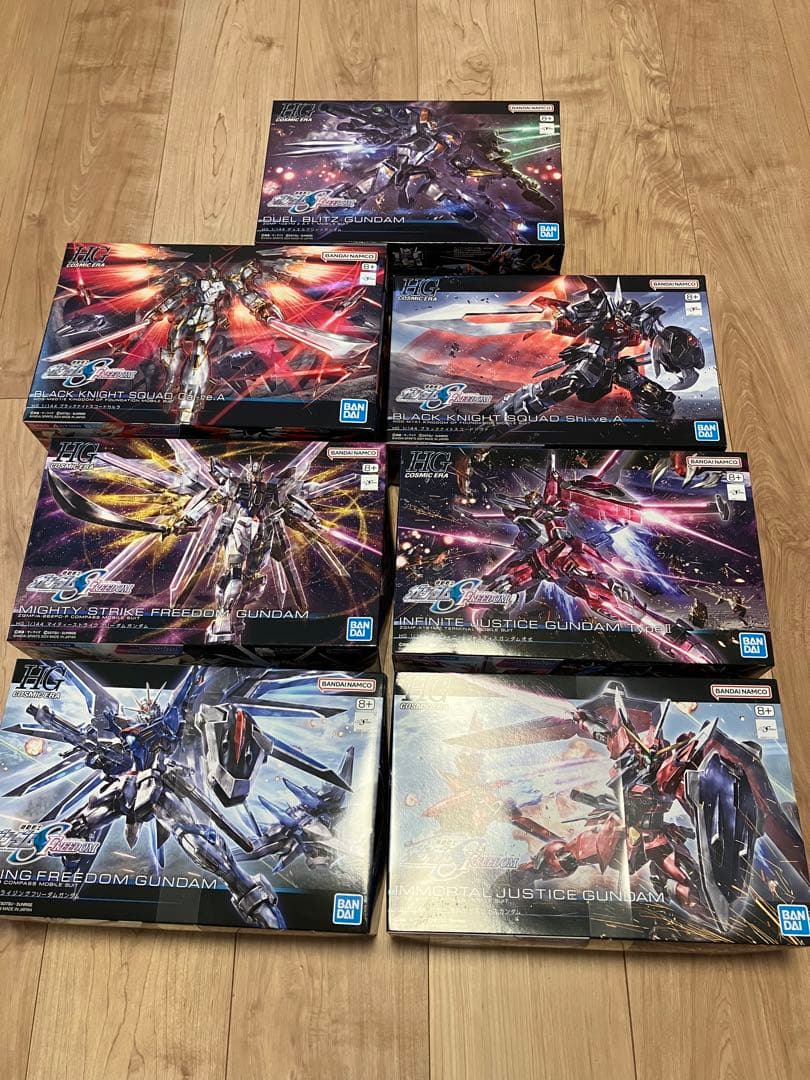 バンダイ ガンダムSEED FREEDOM HG ７種セット 機動戦士ガンダムSEED FREEDOMガンプラ特設ページ | バンダイ ホビーサイト
