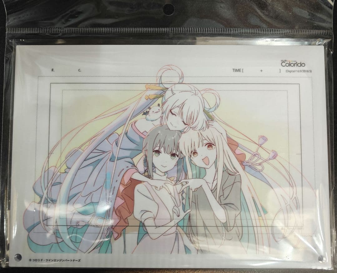 6*p様 超かぐや姫！　ラフ原画　アクリルパネル　かぐや　酒寄彩葉　月見ヤチヨ 超かぐや姫 ラフ原画アクリルパネル かぐや 酒寄彩葉 月見ヤチヨ 新品