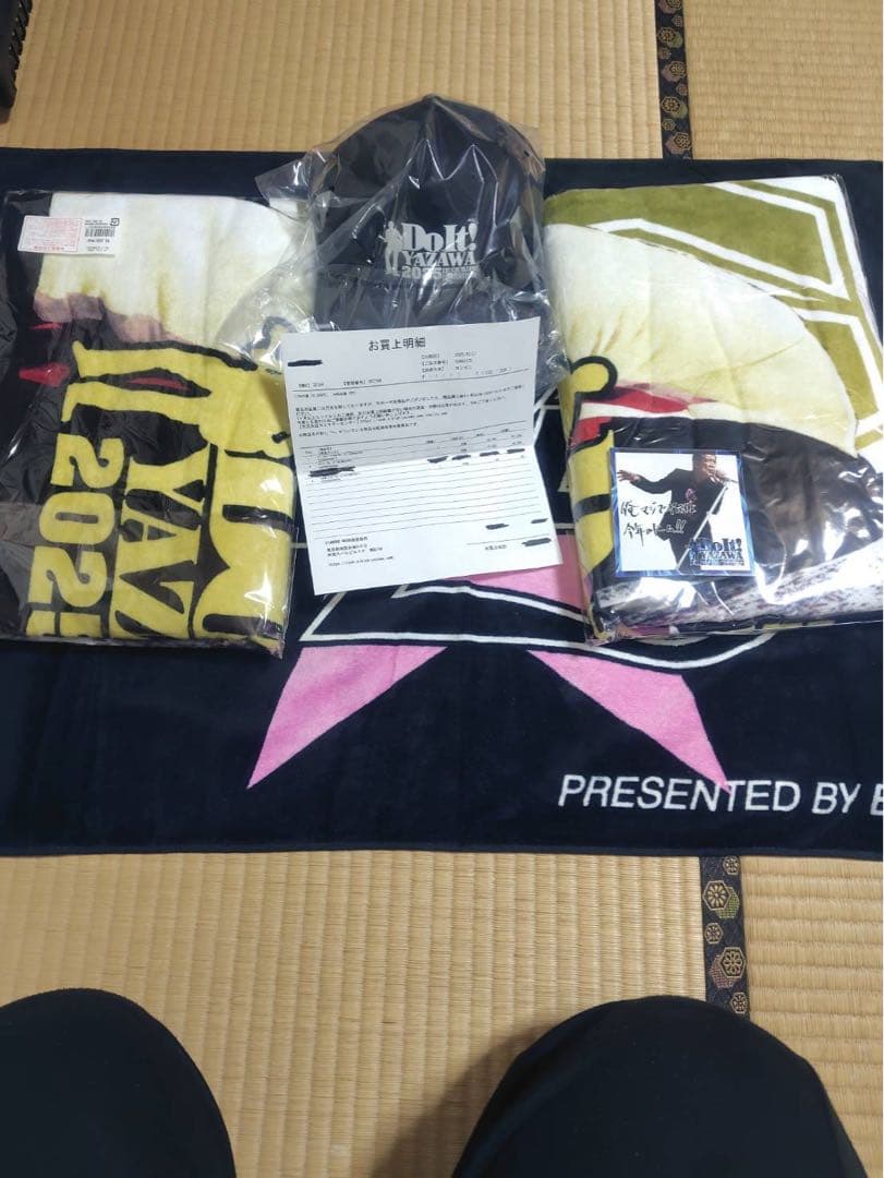 E.YAZAWA 2025 タオルとキャップセット CONCERT TOUR「Do It！YAZAWA 2025」会場限定プレゼント詳細発表！＜E