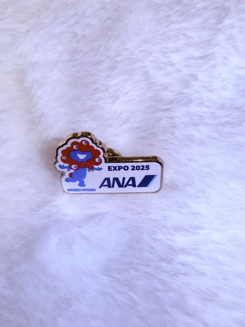 ANA EXPO 2025 ミャクミャク 大阪万博 ピンバッジ - メルカリ