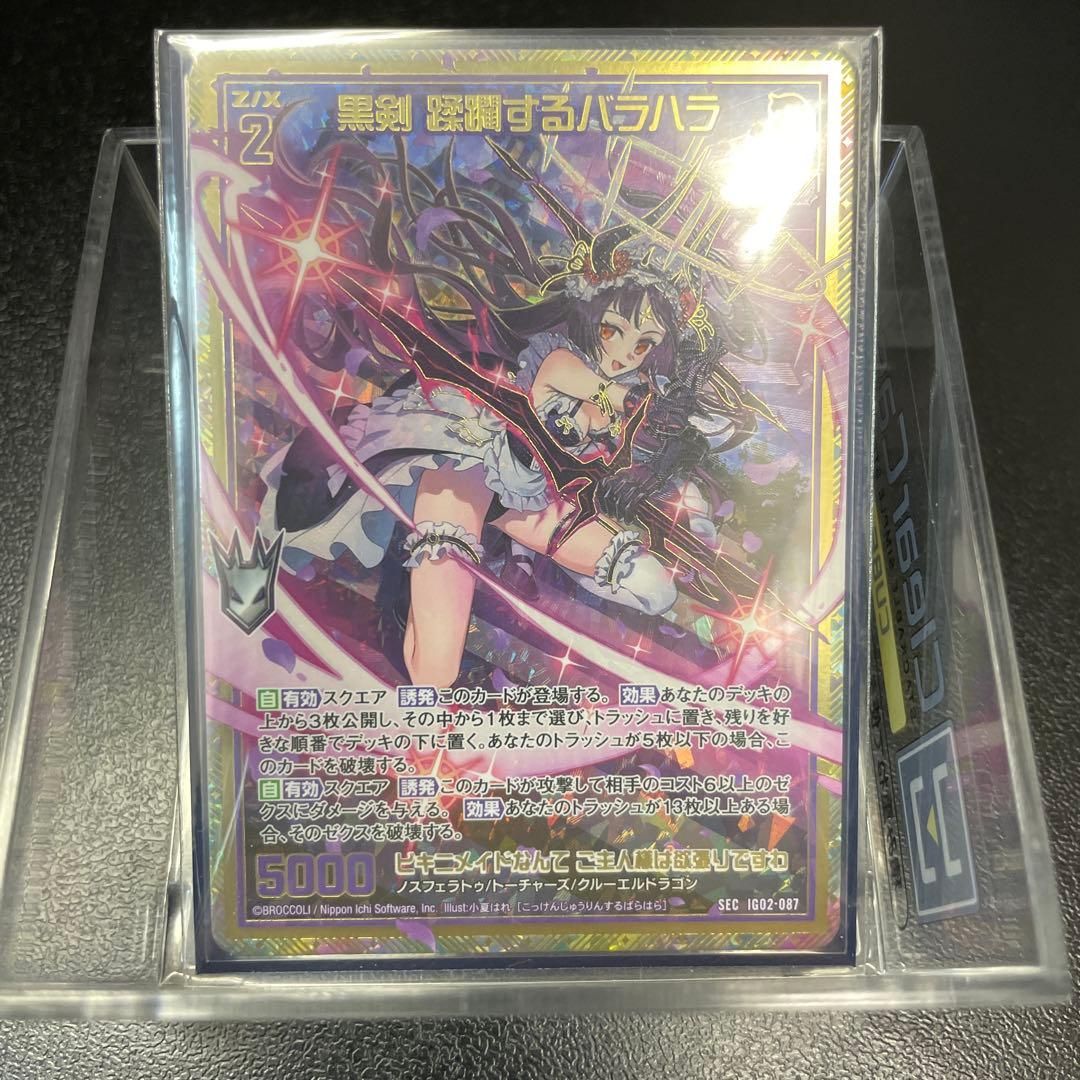 Z/X 黒剣　蹂躙するバラハラ　SEC