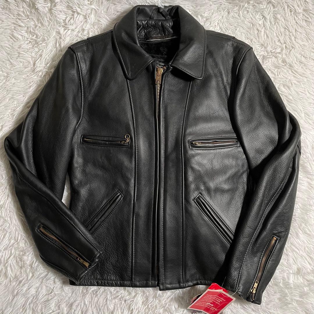 未使用 ショット レザージャケット ライダースジャケット 680