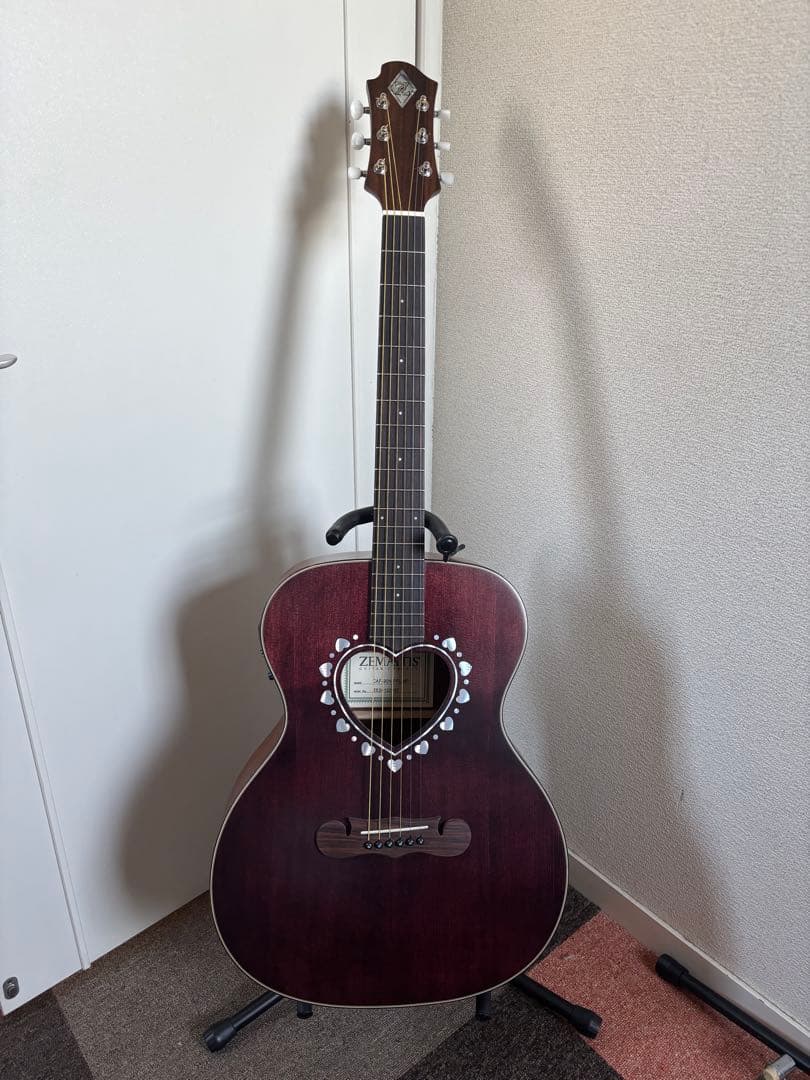 Zemaitis エレアコ CAF-90-RPLMP 【美品】 CAF-90H Purple Mother of Pearl | Kanda Shokai ZEMAITIS® Web Site