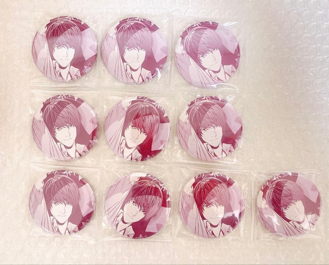 デスノート ポップアップ 缶バッジ 夜神月 セット