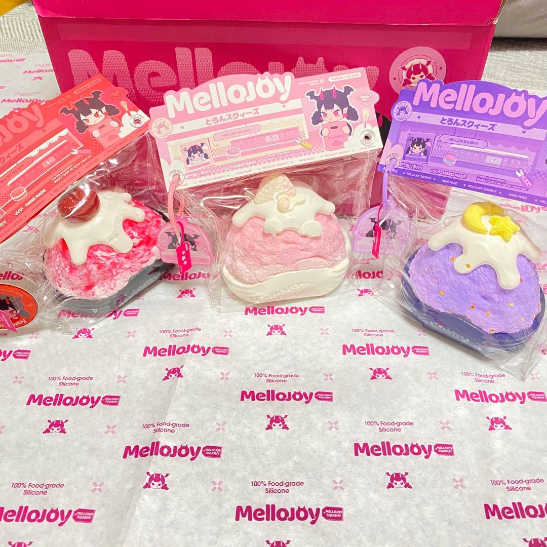 即完売】mellojoy スクイーズ 雪山シャーベット かき氷人気6点セット