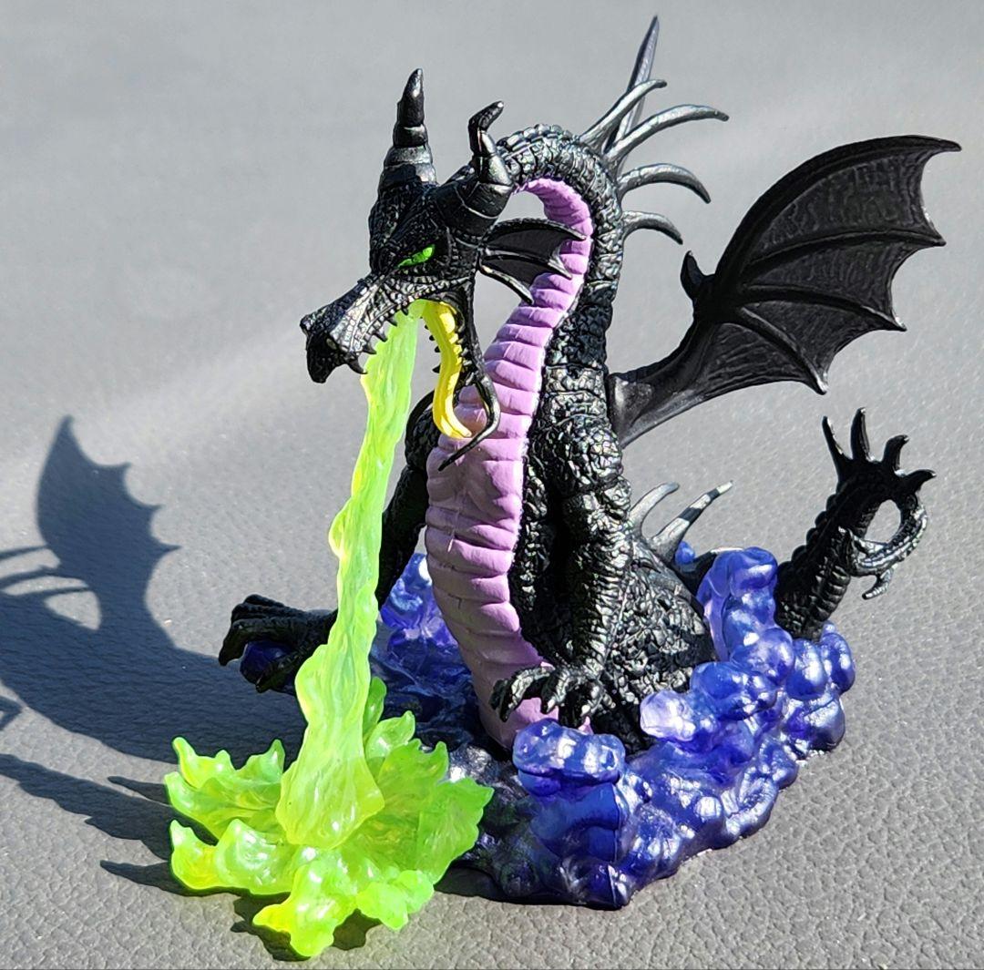フルカラー】ディズニーヴィランズ マレフィセント ガチャ ドラゴン