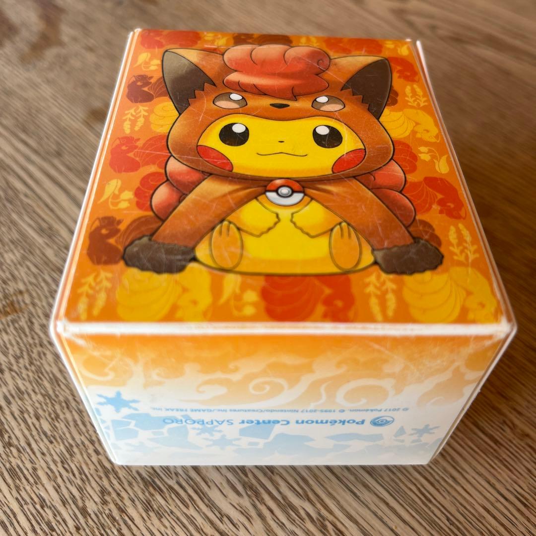 ポケモンカード デッキケース アローラロコンのポンチョを着た