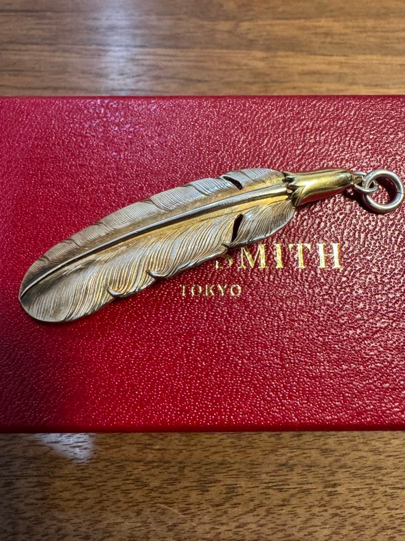 アクセサリー LARRY SMITH EAGLEHEADFEATHER 18KACCENT L