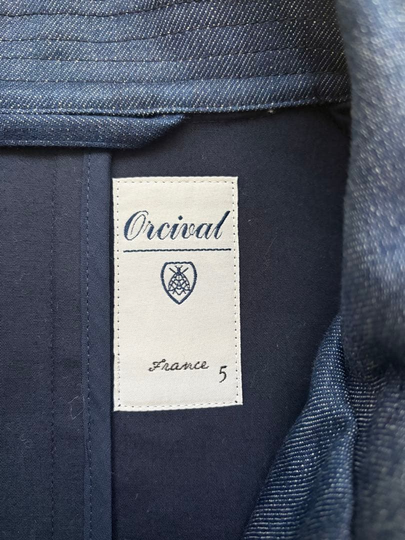 Orcival フード付きデニムコート サイズ5 - メルカリ