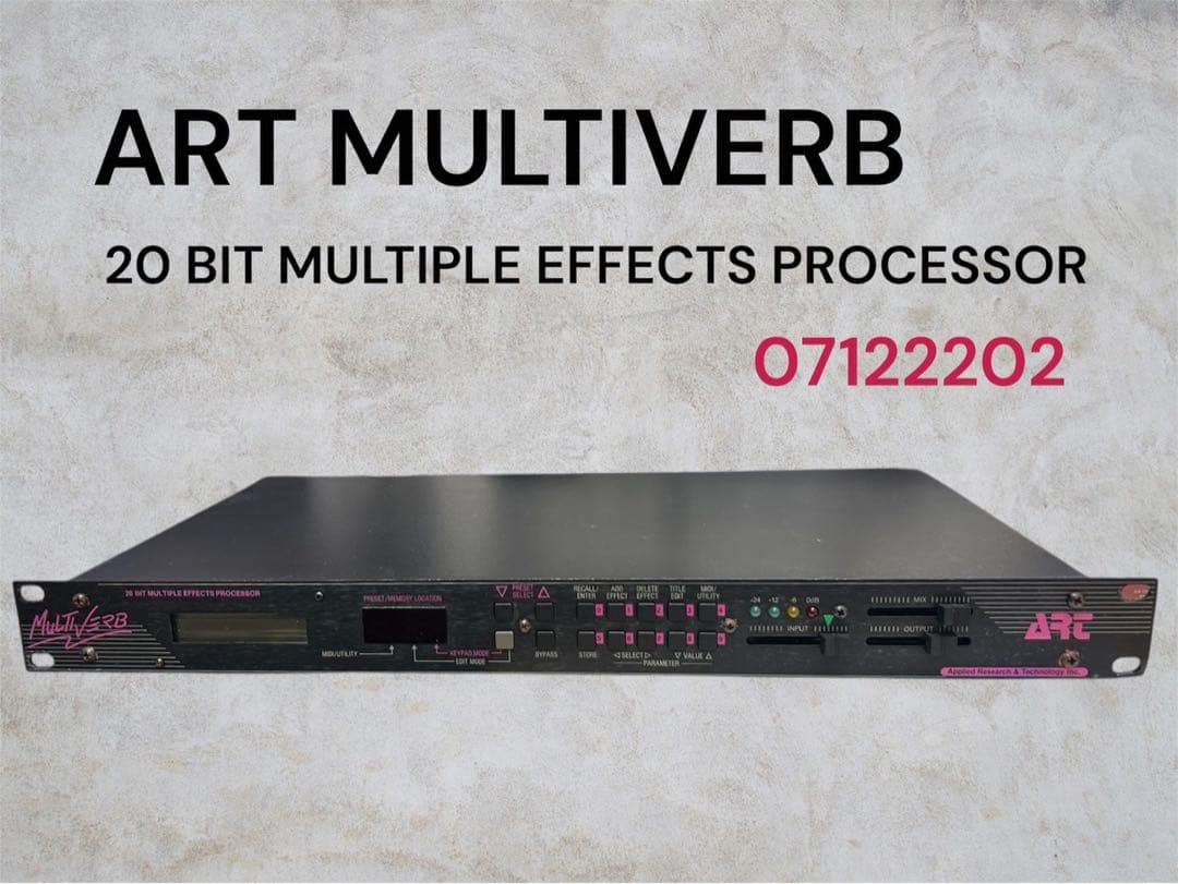 ART MULTIVERB ボーカルエフェクト ピッチ補正 WAVES Sync Vx | ボーカルトラックのタイミングとピッチ補正を数秒で