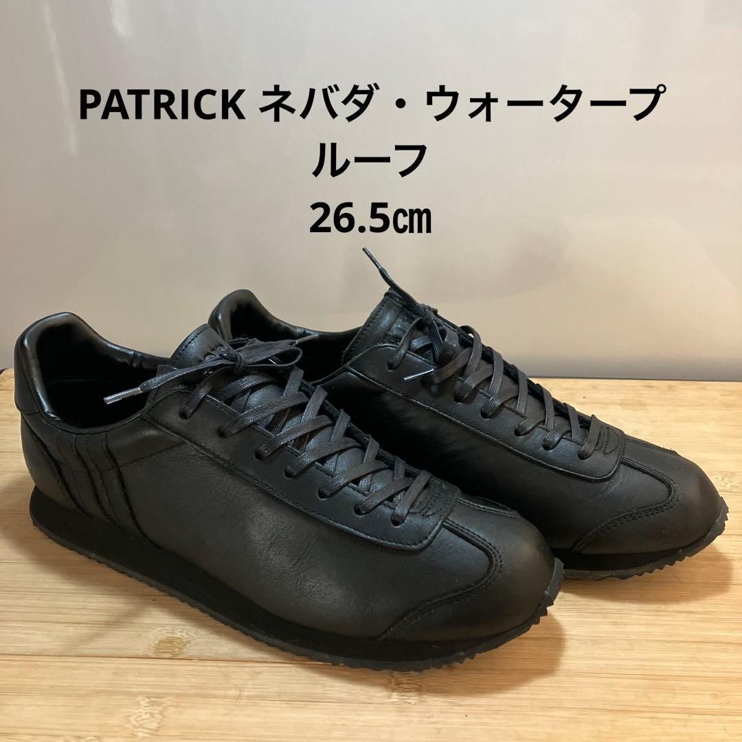 パトリック　ネバダ・ウォータープルーフ　（BLK）　ビジネス　スニーカー スニーカー パトリック PATRICK ネバダ-ウォータープルーフ ブラック