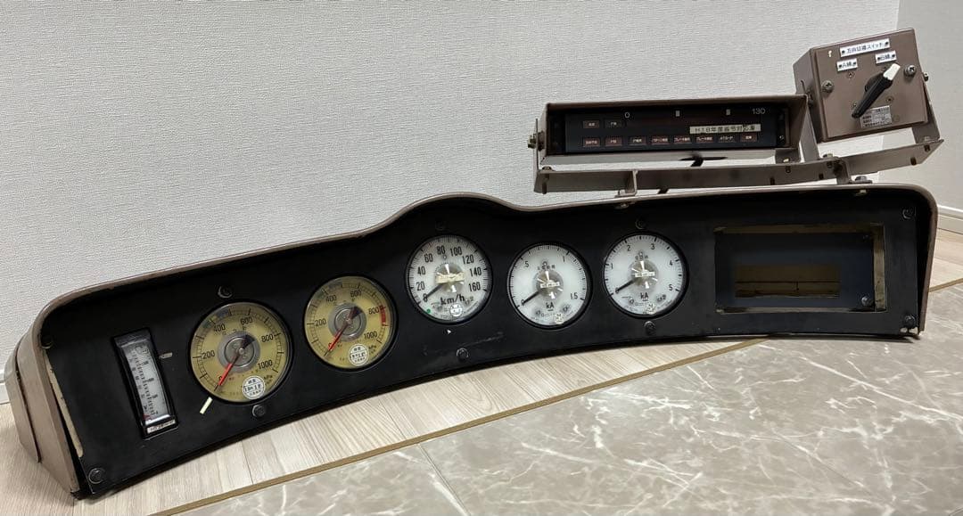 鉄道部品 EF66 100番台 メーターパネル