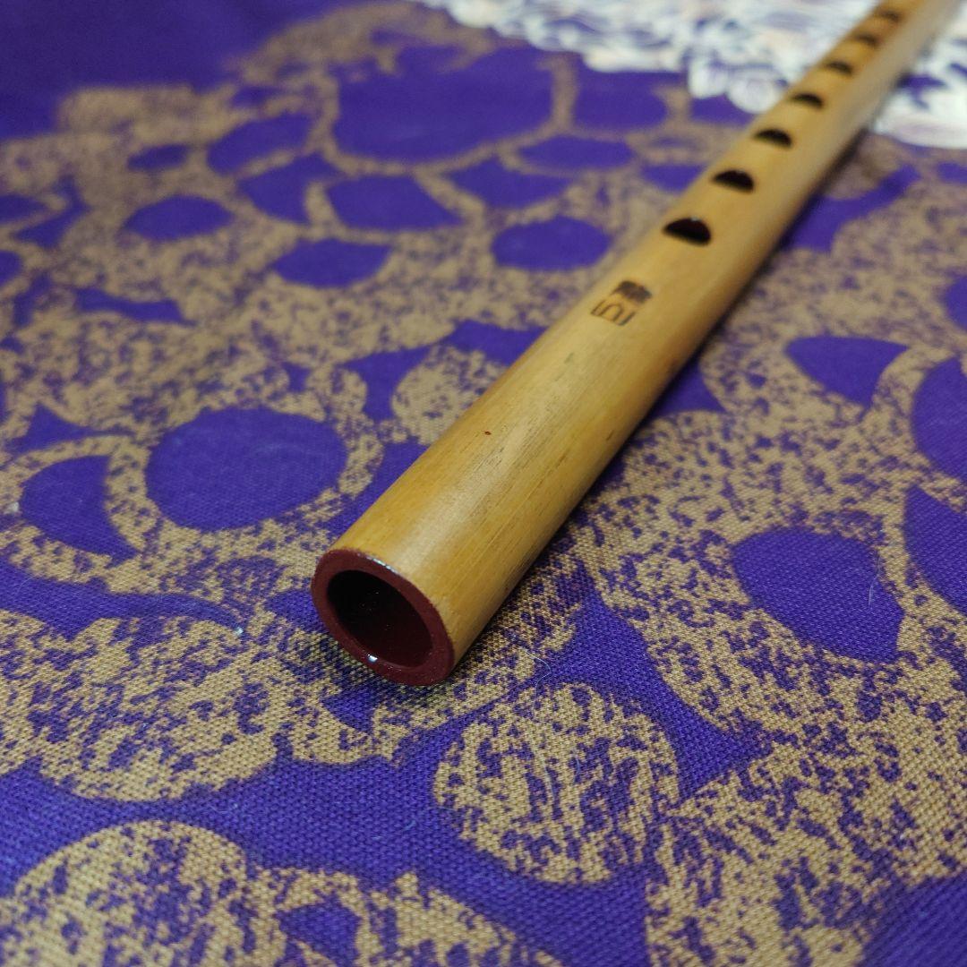 篠笛 古典調 四本調子 燻 拭漆 - メルカリ