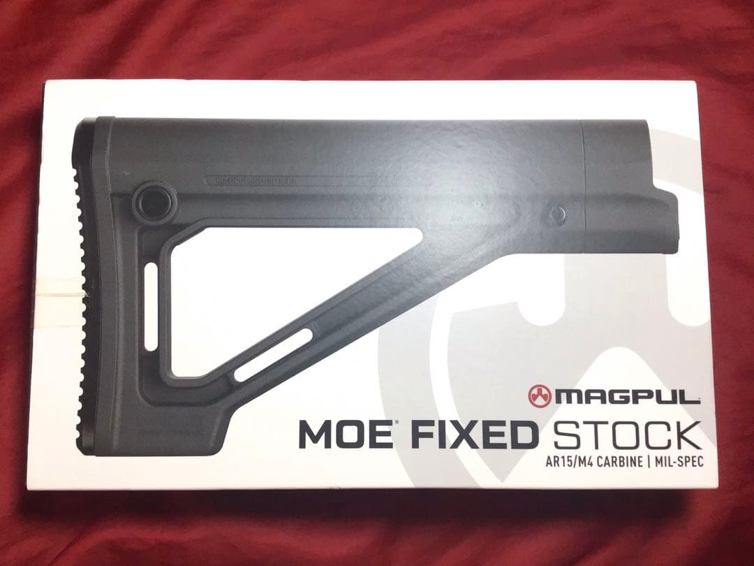 マグプル製　実物MOEフィクストカービンストック BK 新品