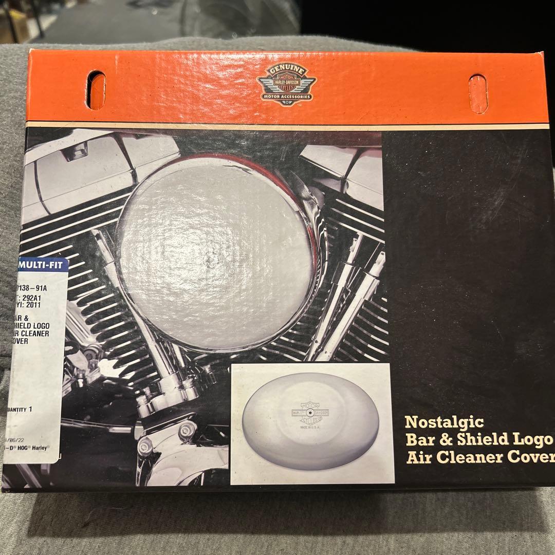 ハーレーダビッドソン　エアクリーナーカバー　新品未使用