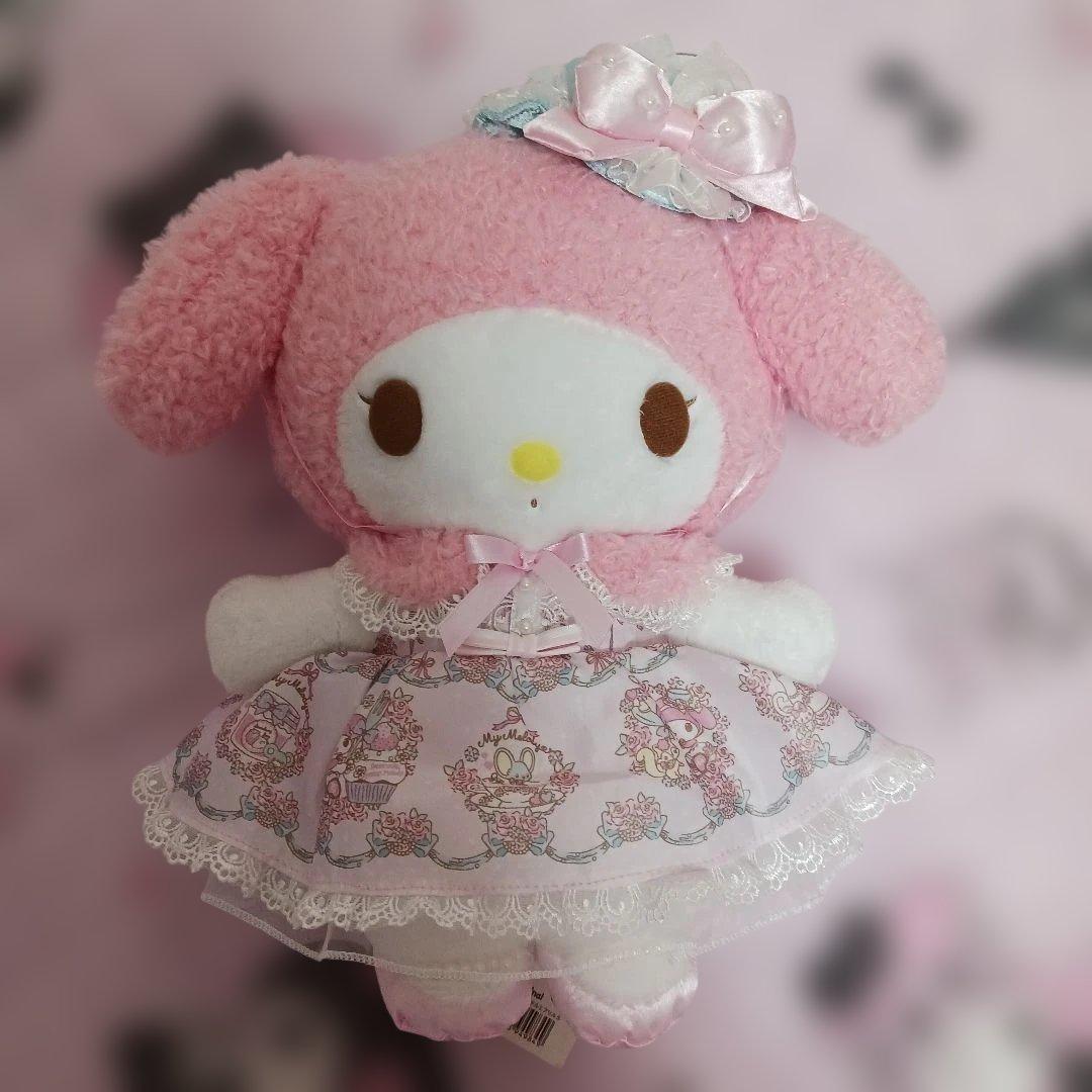 新品訳あり マイメロディ My Melody 40周年 ぬいぐるみ ドール