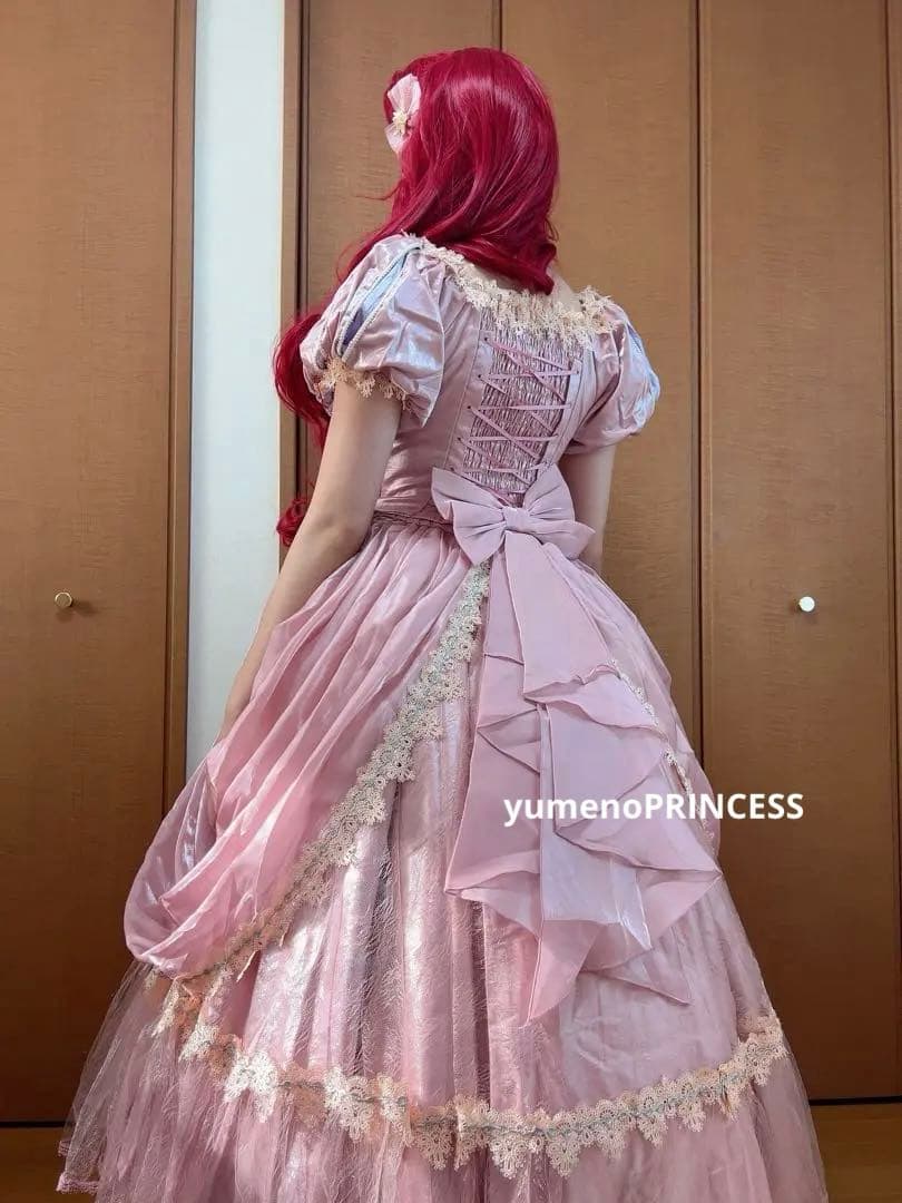ディズニー アリエル カミスキードレス 大人用 ドレス Dハロ オーダー