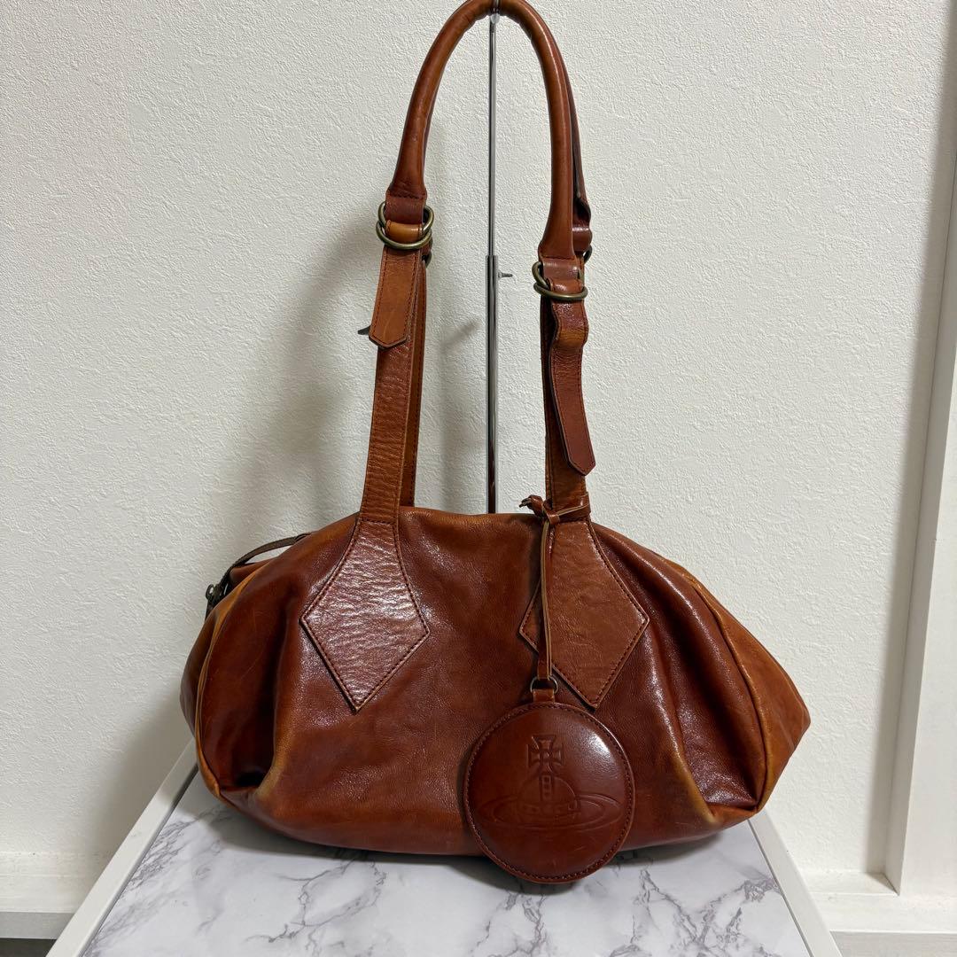 Y2K Vivienne Westwood オーブロゴ ミニボストンバッグ - メルカリ