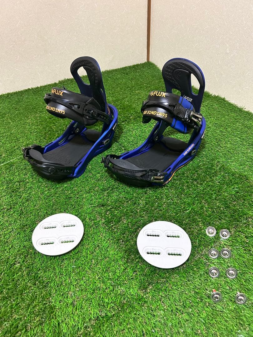 メンズFLUX スノーボードビンディング　M