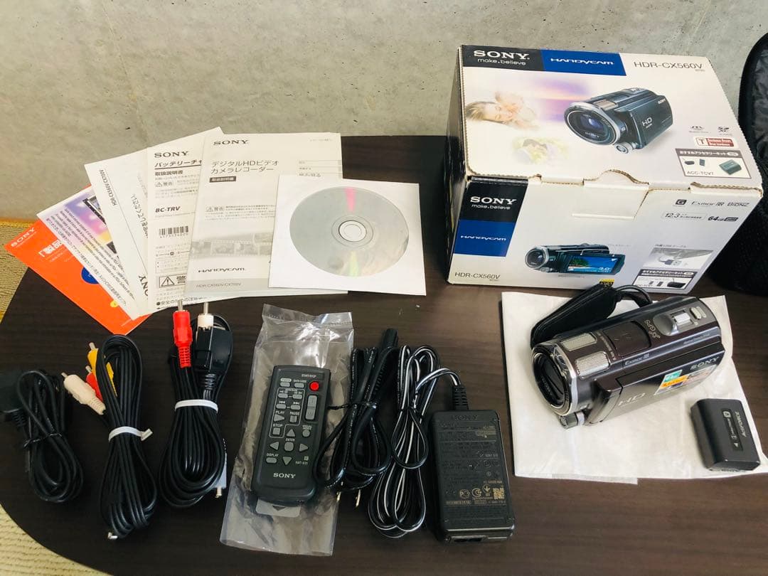 □□ SONYのデジタルHDビデオカメラレコーダー + 付属品 □□の通販は