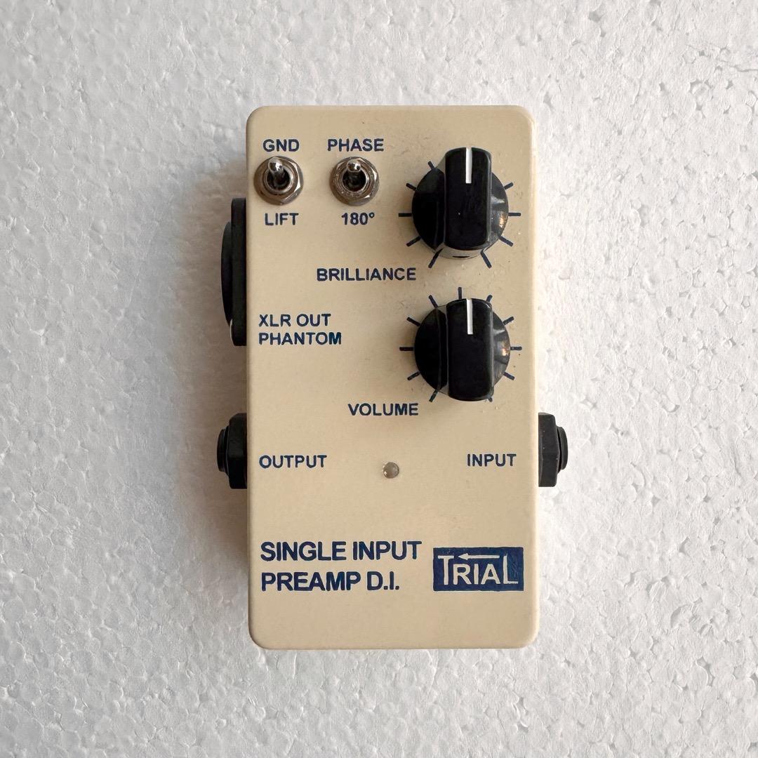 ギター TRIAL SINGLE INPUT PREAMP D.I.