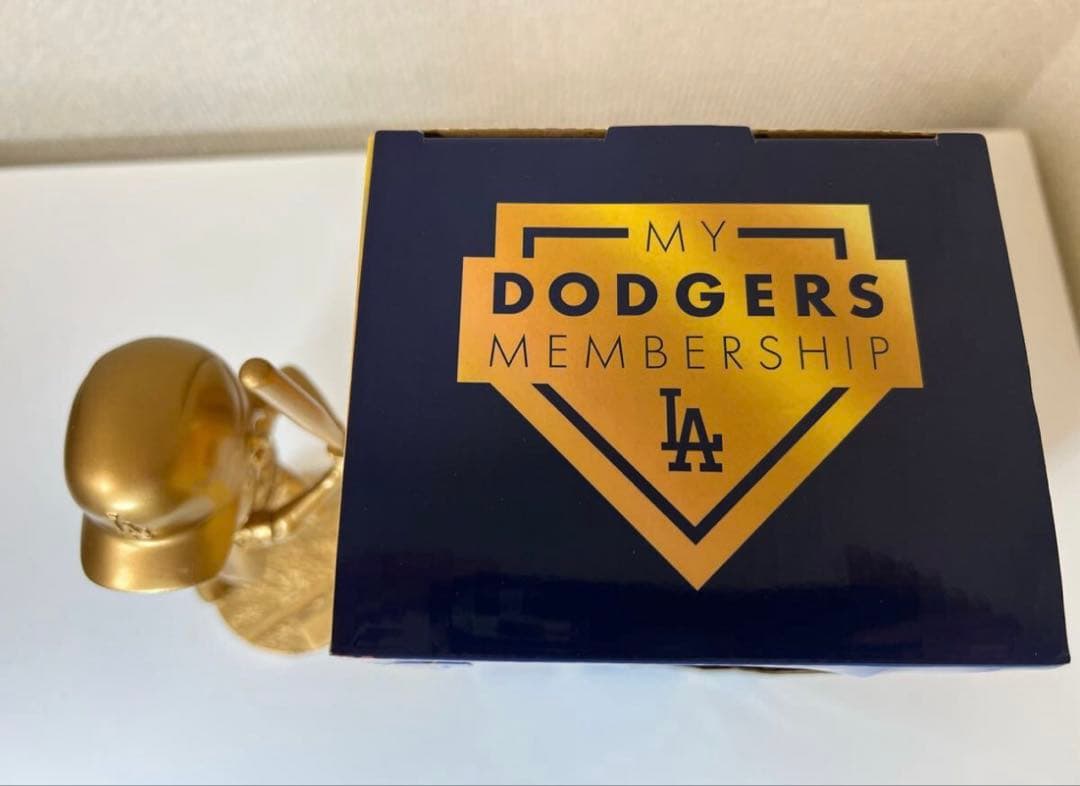 大谷翔平 ボブルヘッド ゴールド 年間シート会員限定 ドジャース