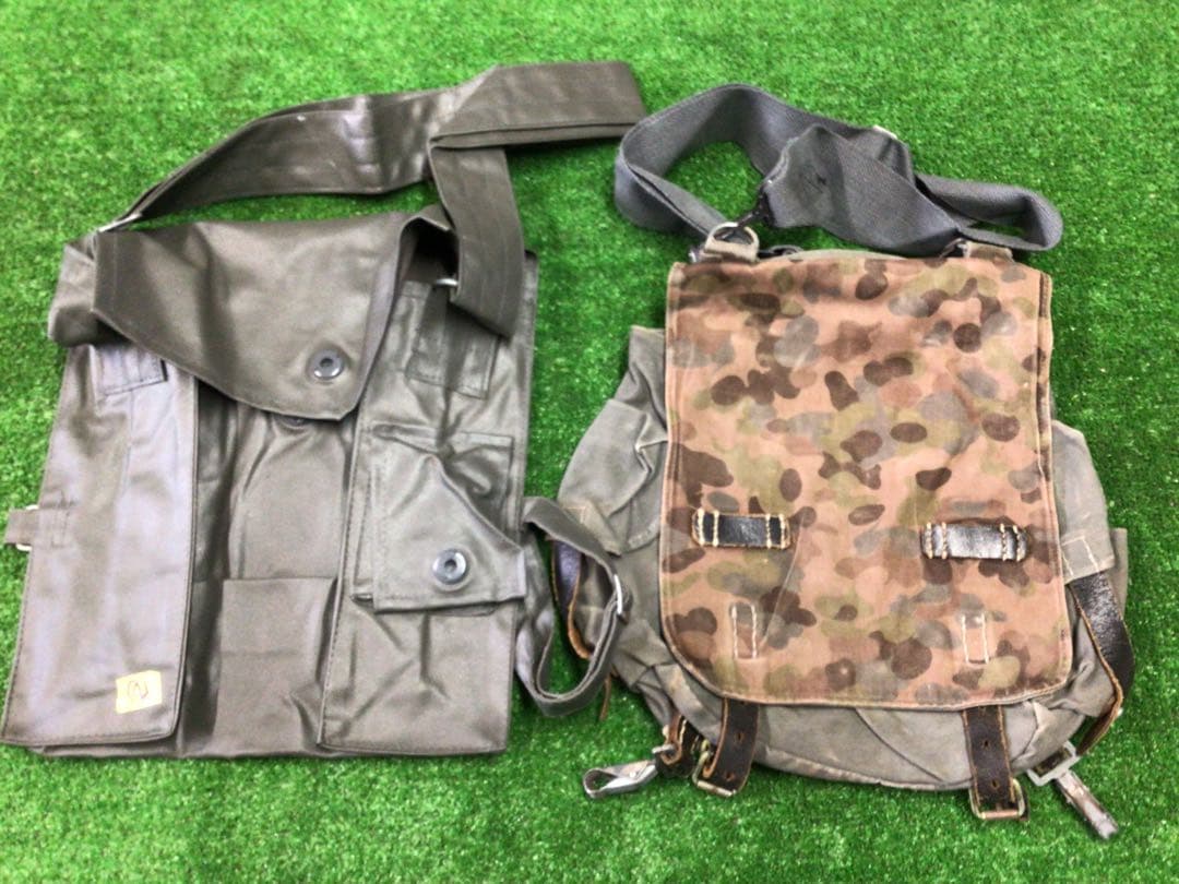 ④ 東ドイツ軍 NVA オーストリア軍ミリタリー バッグ ヨーロッパ軍装品