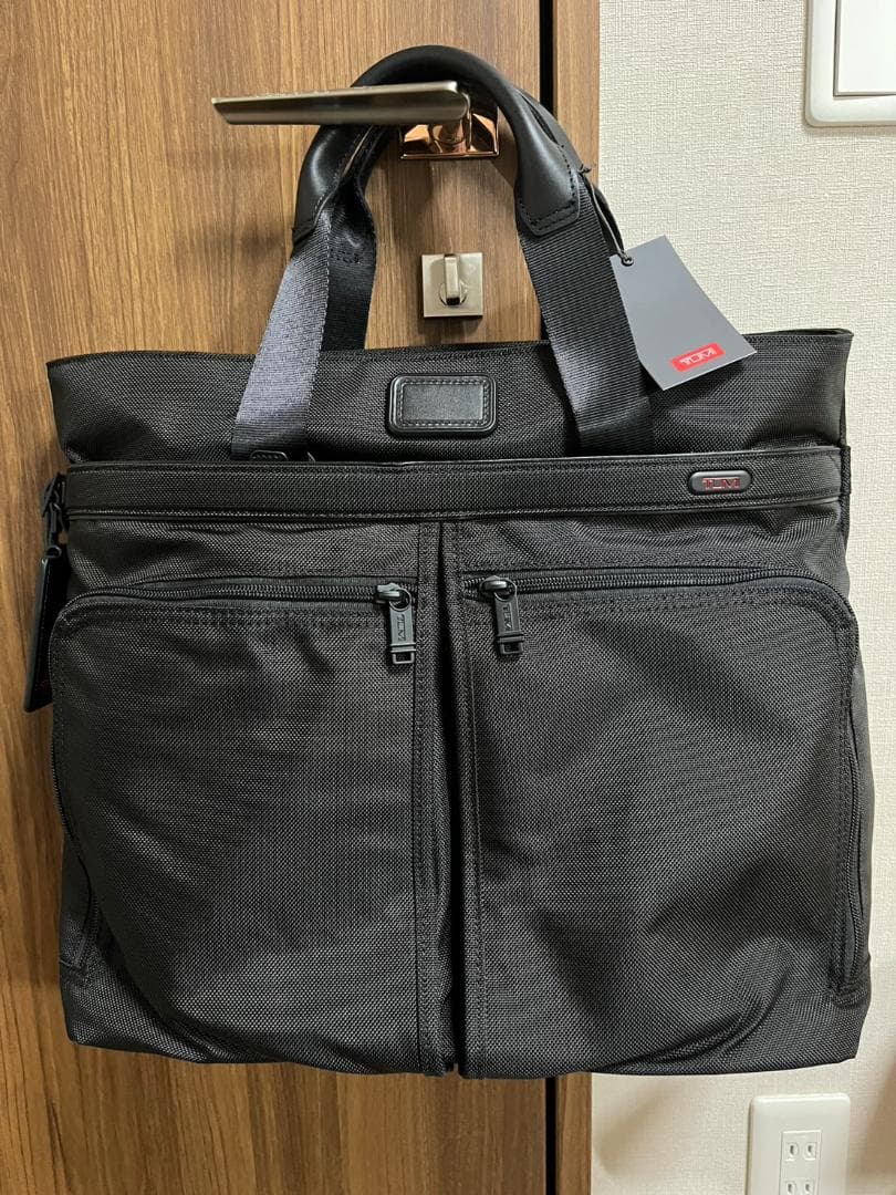 【おかだましい】TUMI トートバッグ　新品未使用　ブラック