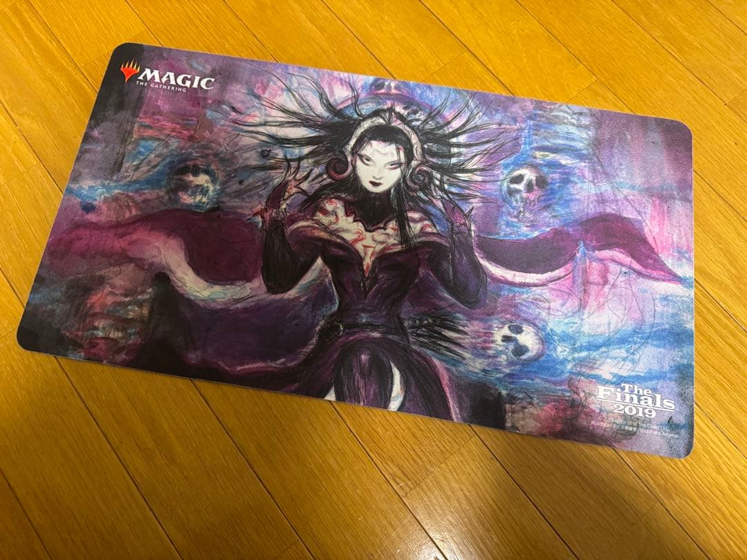 MTG 天野嘉孝 戦慄衆の将軍、リリアナ プレイマット 美品